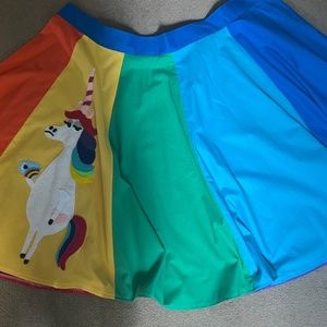 Custom Rainbow Unicorn Skirt 5X